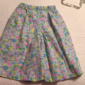 Culottes- Girls handmade seersucker